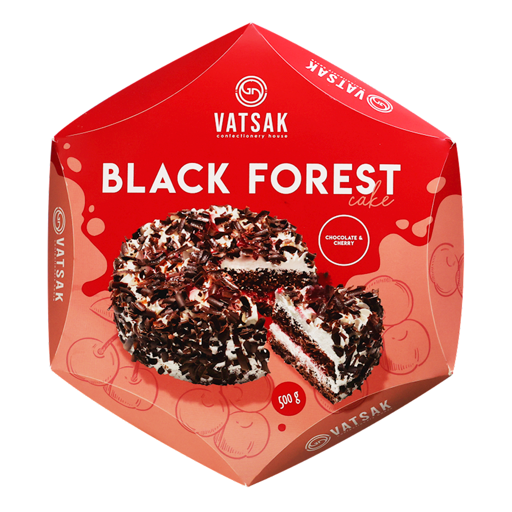 Cake – Black Forest – 17.64 oz (500 gr)